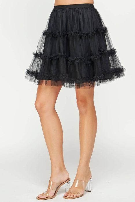 Mini Tulle Skirt