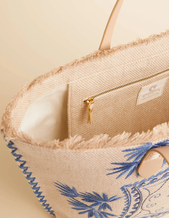 Beach Tote Ogeechee Palm Medallion