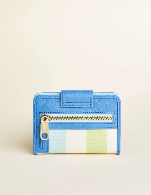 Yacht Club Mini Wallet Overboard Stripe