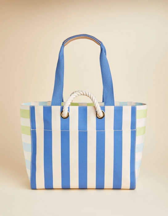 Spartina Beach Tote Overboard Stripes
