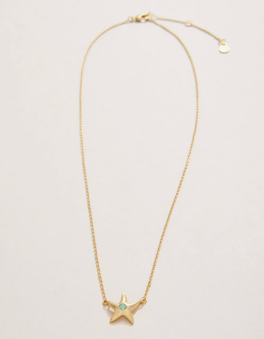 SLV Freindship Starfish 18" Necklace