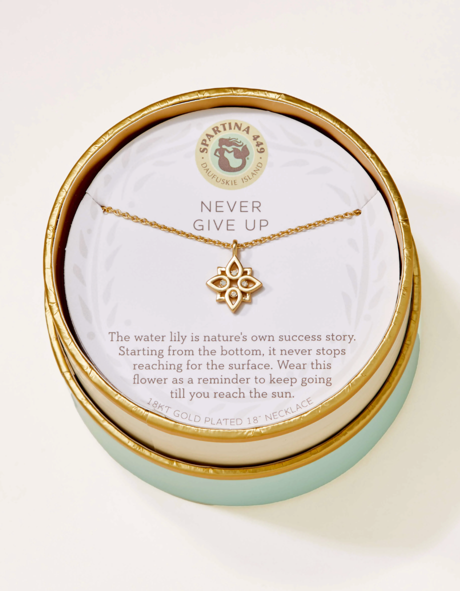 SLV Never Give Up Necklace