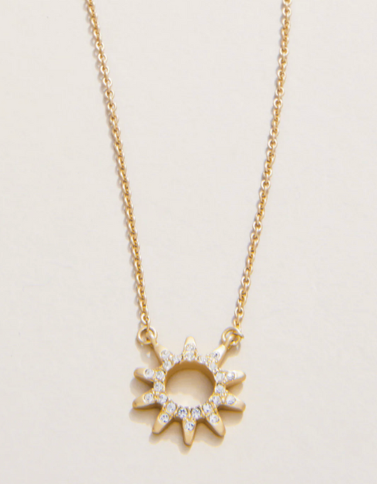 SLV Sunshine Sun 18" Necklace
