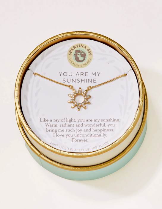 SLV Sunshine Sun 18" Necklace