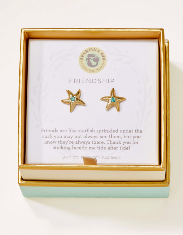 Stud Earrings Friendship/Starfish