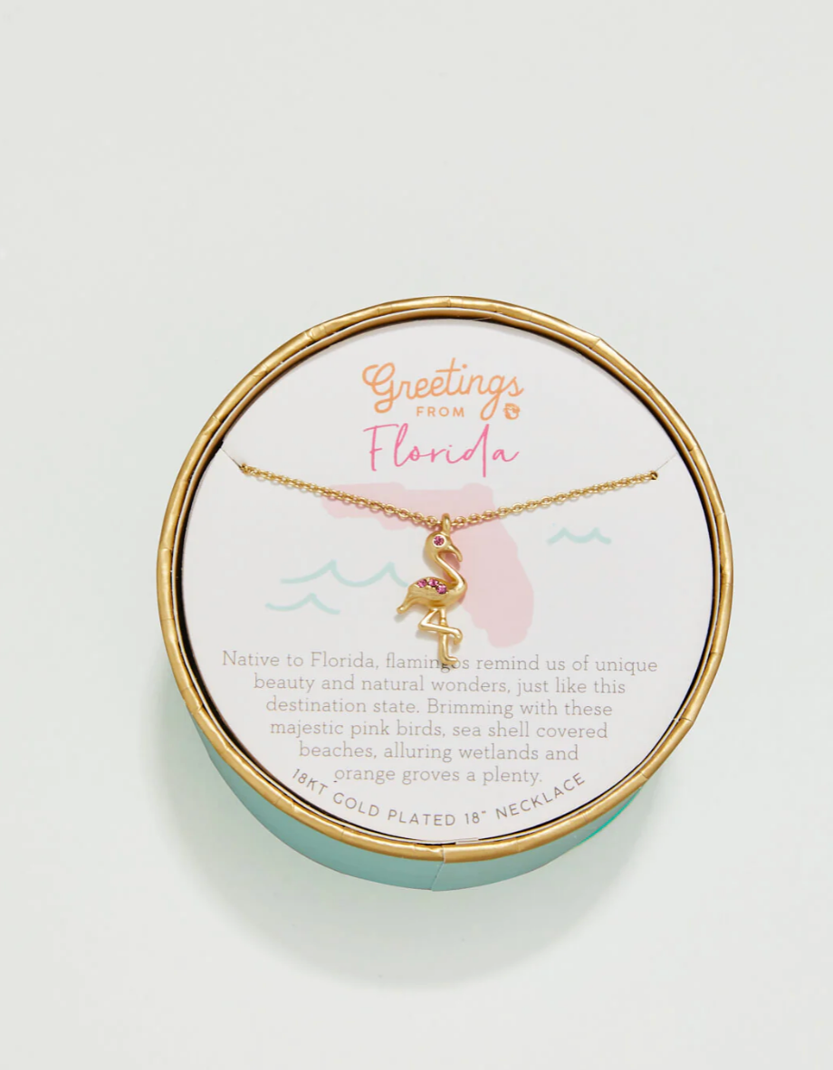 Florida/Flamingo 18" Necklace