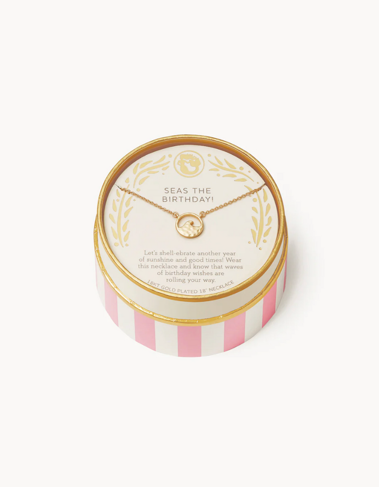 Sea La Vie Celebrate Necklace Sea Birthday