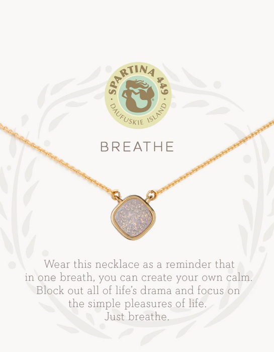 SLV Necklace 18" Breathe/Cream