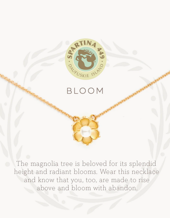 Necklace - SLV 18" Bloom Magnolia