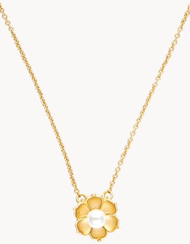 Necklace - SLV 18" Bloom Magnolia