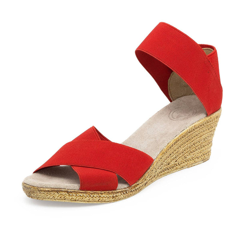 Cannon Solids -Espadrille Wedge Sandal-  -BEST SELLER.