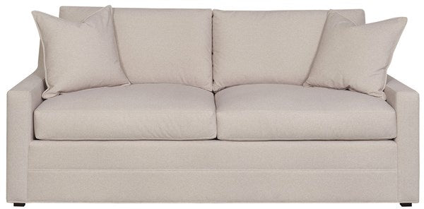 Vanguard Sleeper Sofa in Instant Snow with lace finish air dream inflatable mattress