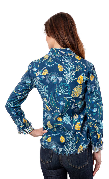 Blue Underwater Print Cape Cod