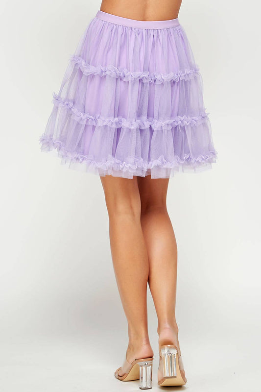 Mini Tulle Skirt
