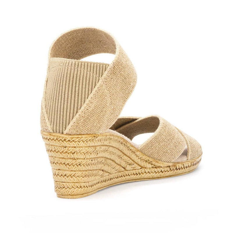 Cannon Solids -Espadrille Wedge Sandal-  -BEST SELLER.