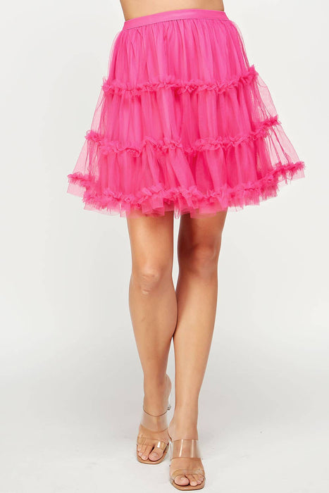 Mini Tulle Skirt