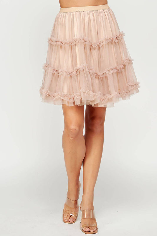 Mini Tulle Skirt