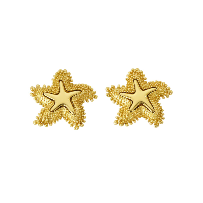 Bumpy Starfish - Gold