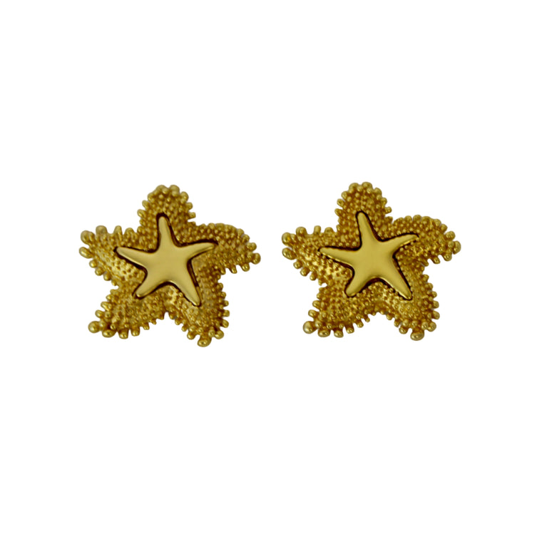 Bumpy Starfish - Gold
