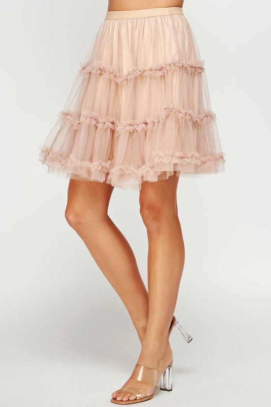 Mini Tulle Skirt