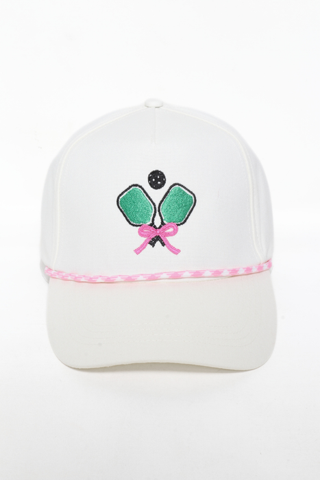 PICKLE BALL - 5 Panel Hat with Rope