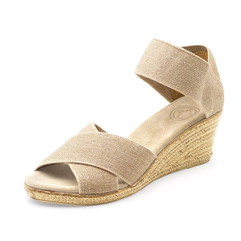 Cannon Solids -Espadrille Wedge Sandal-  -BEST SELLER.