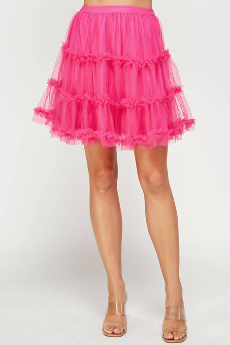 Mini Tulle Skirt