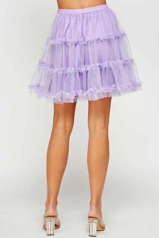 Mini Tulle Skirt