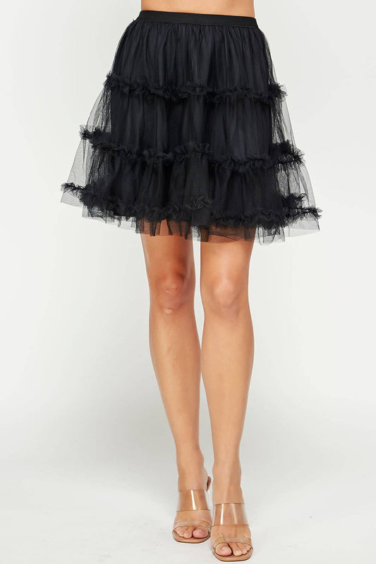 Mini Tulle Skirt