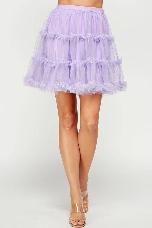 Mini Tulle Skirt