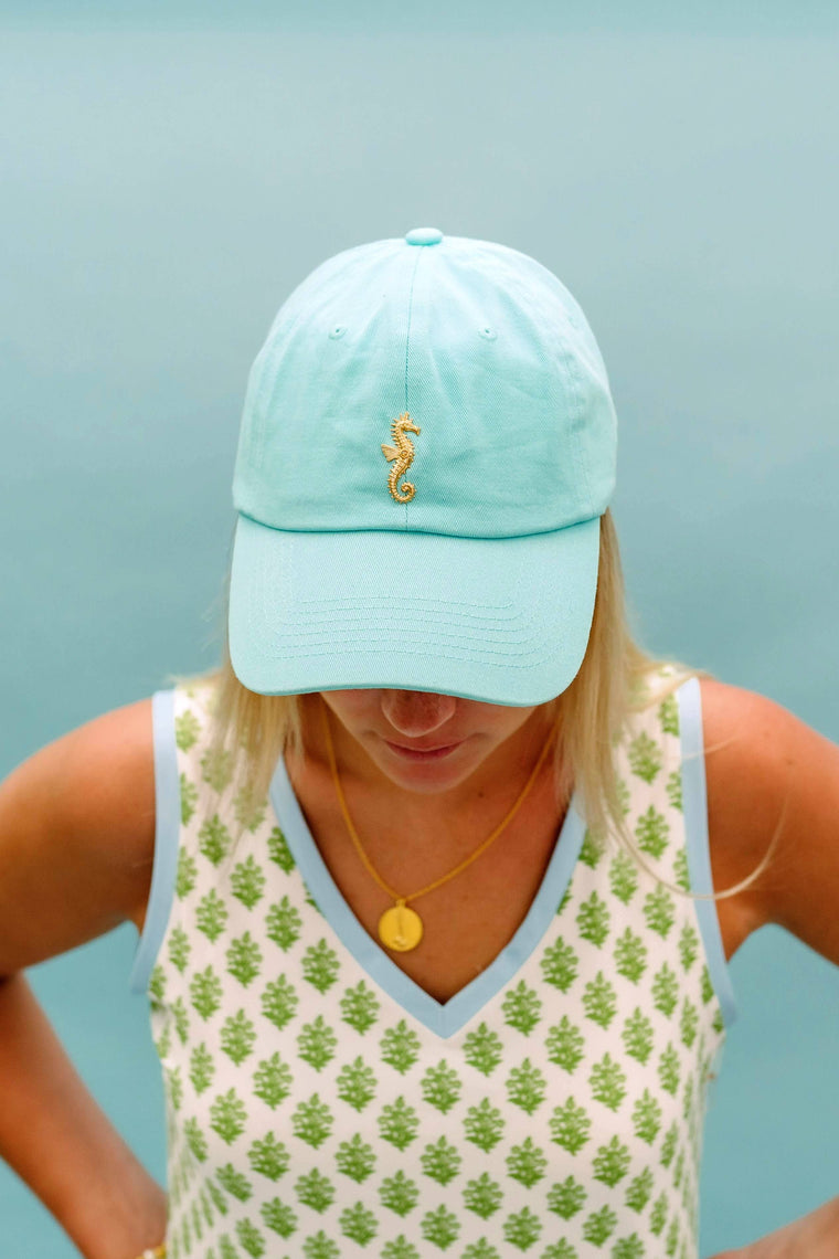 Turquoise Baseball Hat