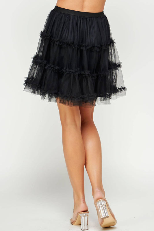 Mini Tulle Skirt
