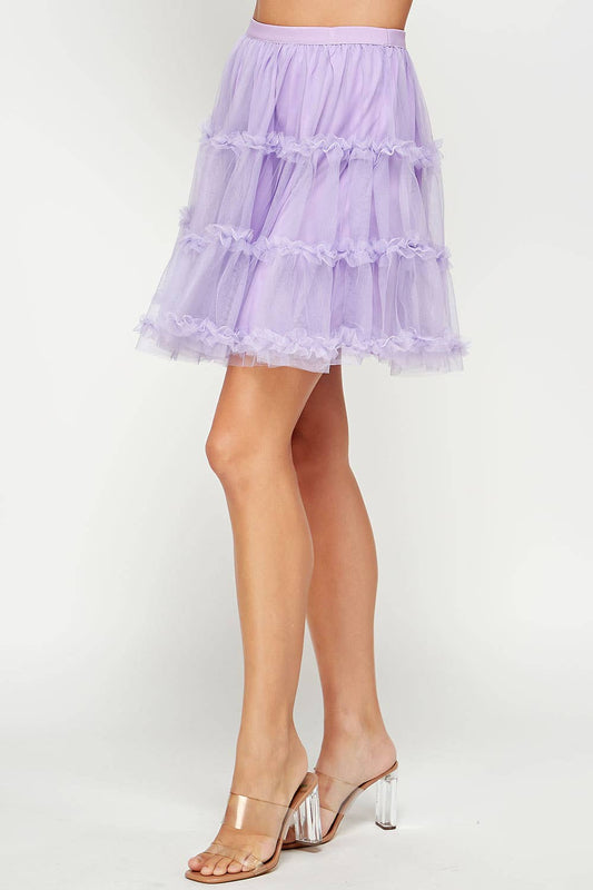 Mini Tulle Skirt
