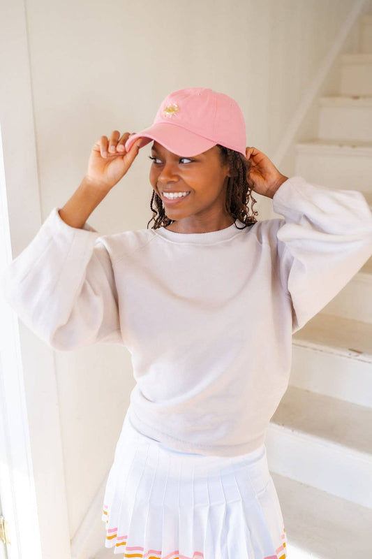 Light Pink Baseball Hat
