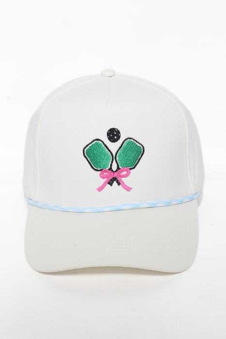 PICKLE BALL - 5 Panel Hat with Rope